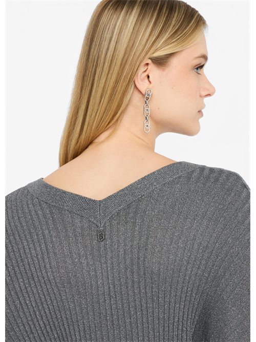 Maglia con scollo a V LIU JO | MF5390MS46J/04020